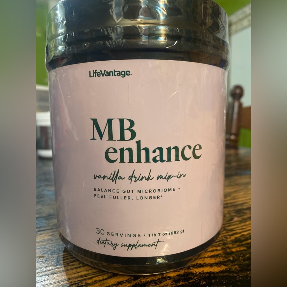 LifeVantage MB Enhance Vanilla Drink Mix-In 30 Servings – EXP 12/2026 **NEW**